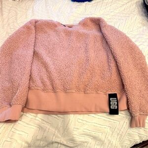 Ugg sweatshirt- soft,light pink, size large